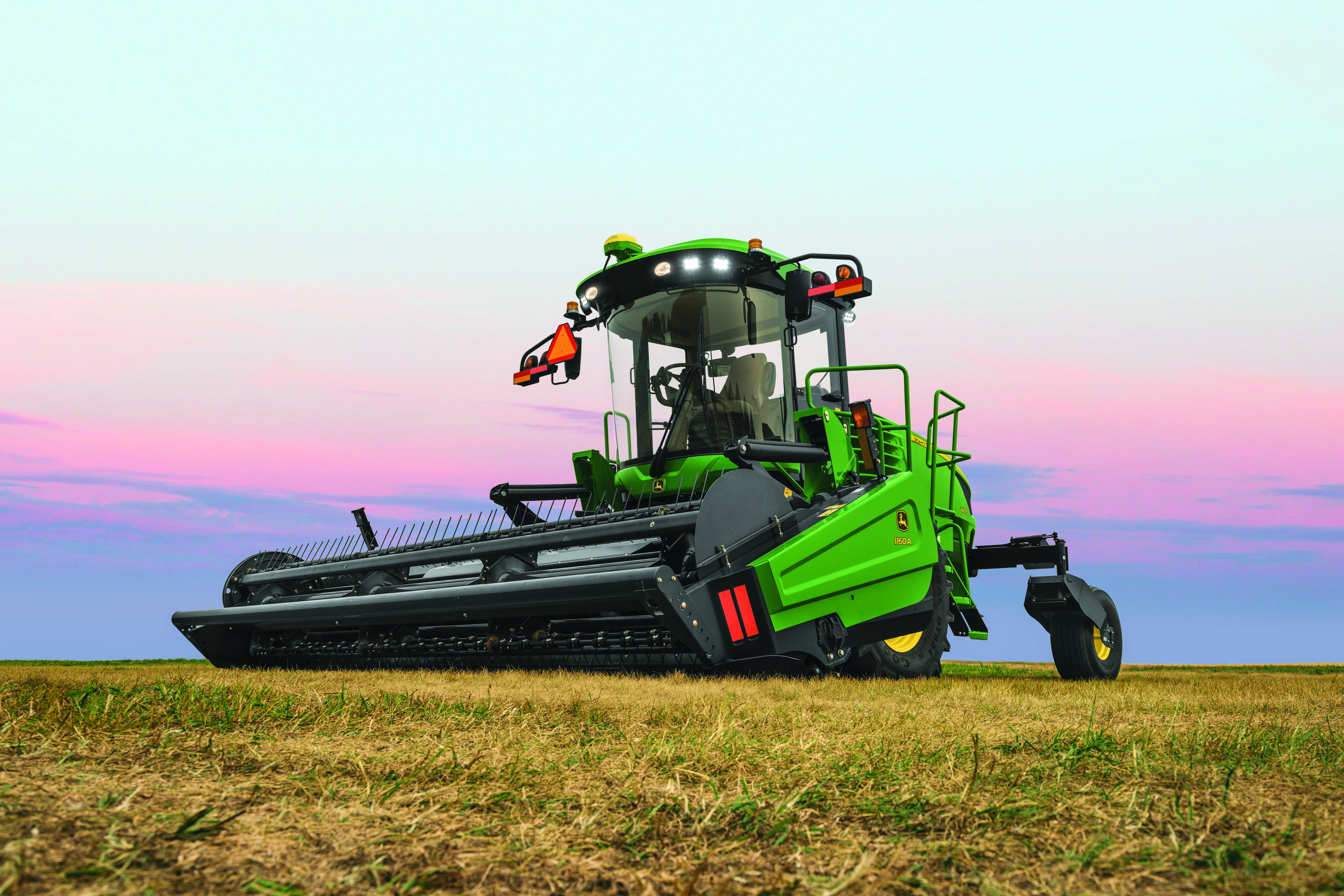 John Deere Targets Canola Growers with New W170 Windrower- Makes Swathing Faster and Easier 