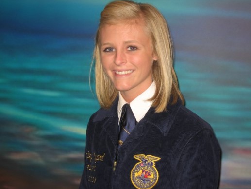 Charlcey Vinyard of Altus Wins 2009 State Star in Ag Placement
