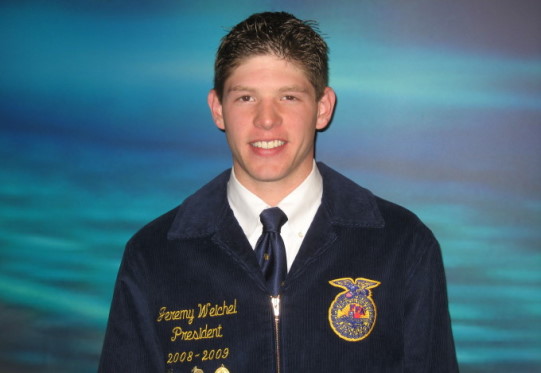 Jeremy Weichel of Cordell- the 2009 Star Farmer of Oklahoma!