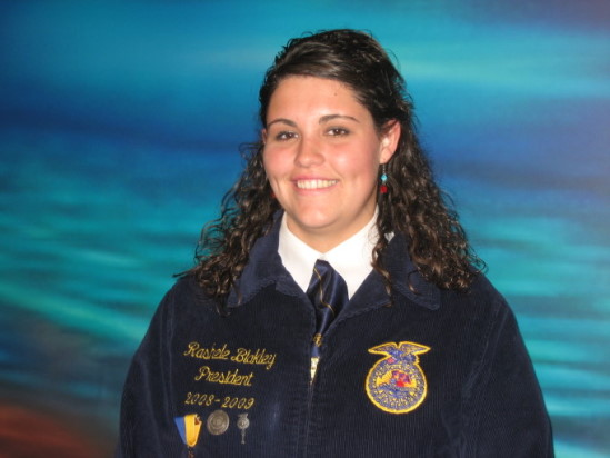 Rashele Blakely of Oologah FFA Wins 2009 State Star in Agribusiness