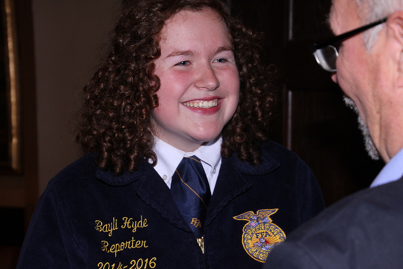 Meet Your 2015 National Proficiency Award Winner in Home and Community Development- Bayli Hyde of the Burlington FFA Chapter
