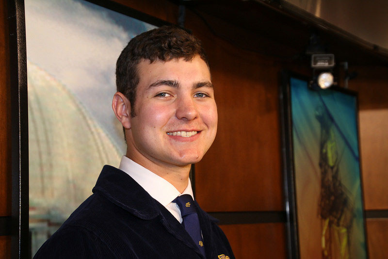 Introducing Hunter Thomas of Newkirk, Oklahoma FFA's Northwest District Star in Ag Placement