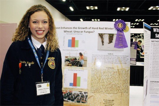 Edmond FFA's National Extemp Contestant Jessica Kenville Speaks Off the Cuff with Carson Horn