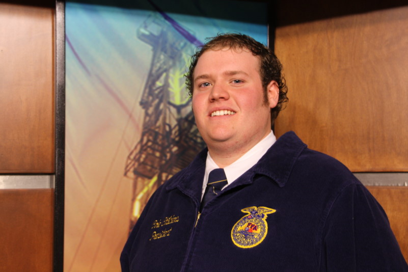 Cole Childers of Altus- the 2010 Oklahoma FFA Star in Ag Placement