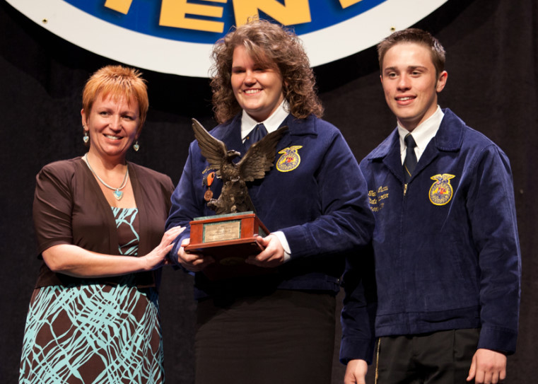 Allison Slagel of Weatherford FFA Named Oklahoma FFA Star in Ag Placement