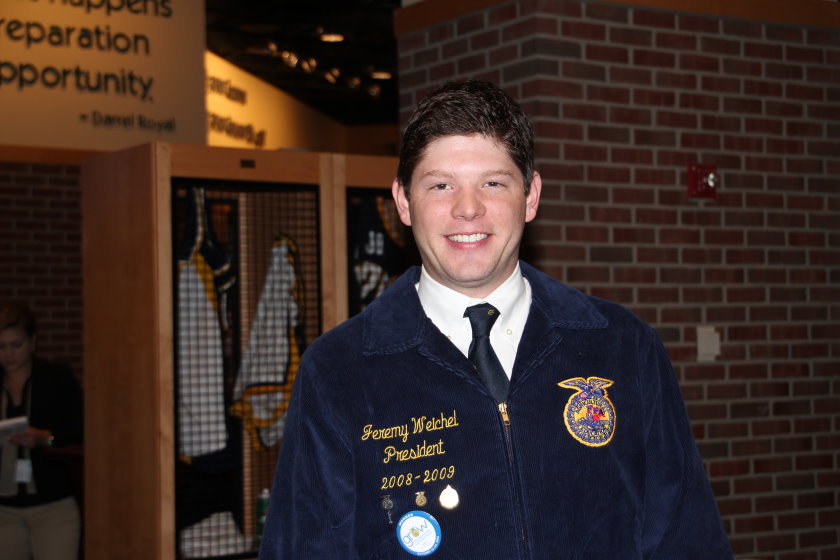 Shooting for the Stars-Jeremy Weichel Aims for Star Farmer of America Honor