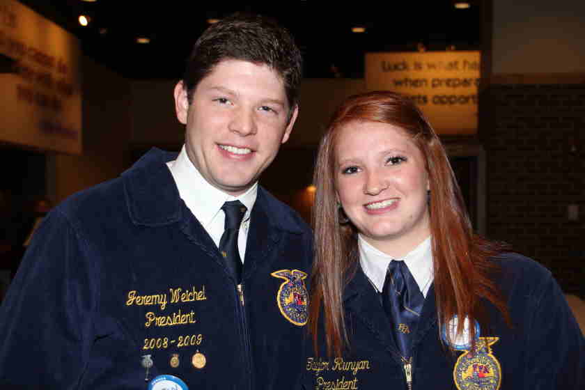 Taylor Runyan of Atoka is 2012 American Star in Agriscience at National FFA Convention