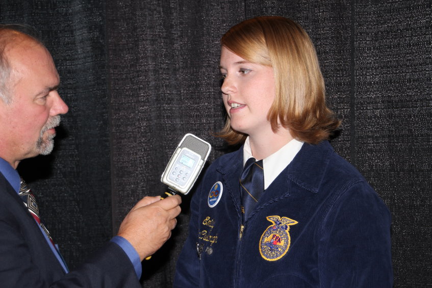 Meet the National Proficiency Winner in Veterinarian Medicine- Emily McCullough of Lone Grove