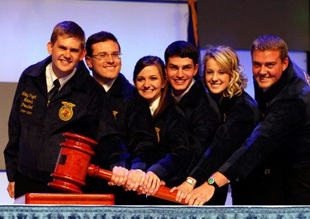 Riley Pagett Ready to Plant Seeds of Hope and Inspiration in FFA Members as the New National FFA President