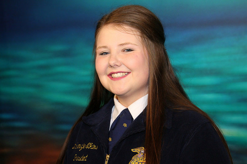 Introducing Makenzie Elkins, Your Southeast District Star in Agribusiness of Coalgate FFA Chapter