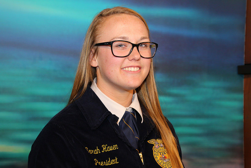 Meet Sarah Haven, Oklahoma FFA's Southwest District Star in Agribusiness from Cheyenne, Okla