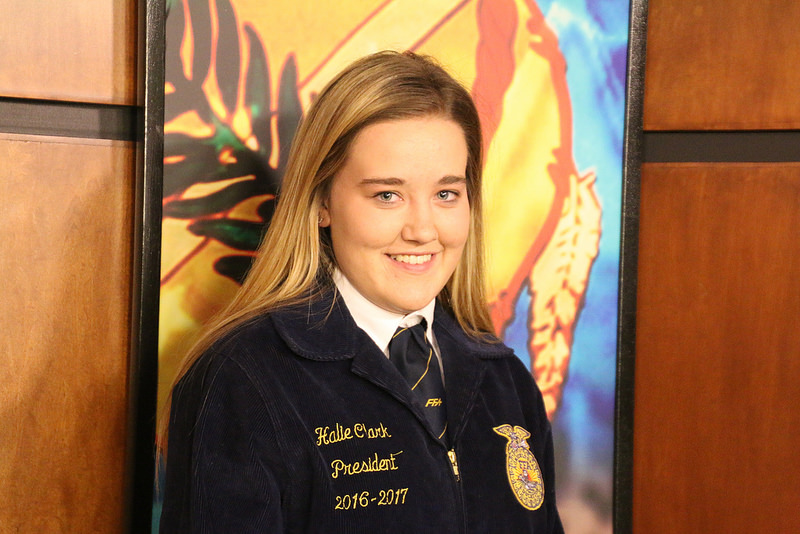 Introducing Halie Clark of the Mangum FFA Chapter, the Southwest District�s Star in Production Ag