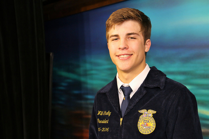 Will Shelby of Madill FFA Named Winner of the 2017 FFA State Star in Ag Placment Award