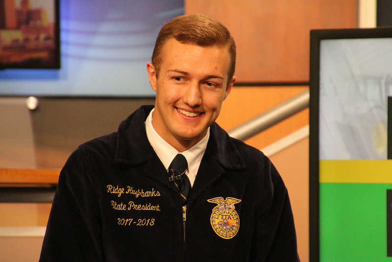 Okla. State FFA President Ridge Hughbanks Shares What the Blue and Gold Jacket Means to Him