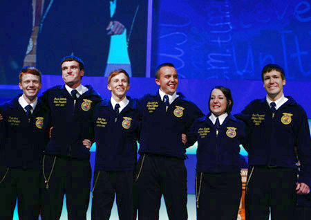 Five Guys (And One Young Lady) Will Lead the National FFA in the Coming Year