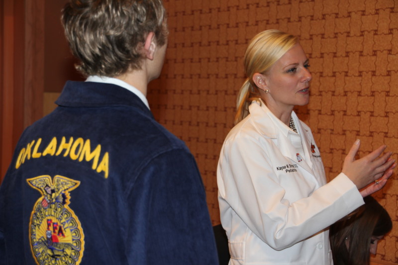 OSU Center for Health Sciences Recruits FFA Students for Careers in Rural Oklahoma