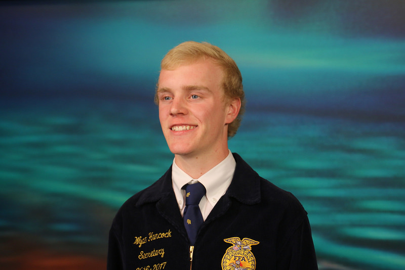 Introducing Your Northeast Area Star in Ag Placement, Wyatt Hancock of the Oologah FFA Chapter