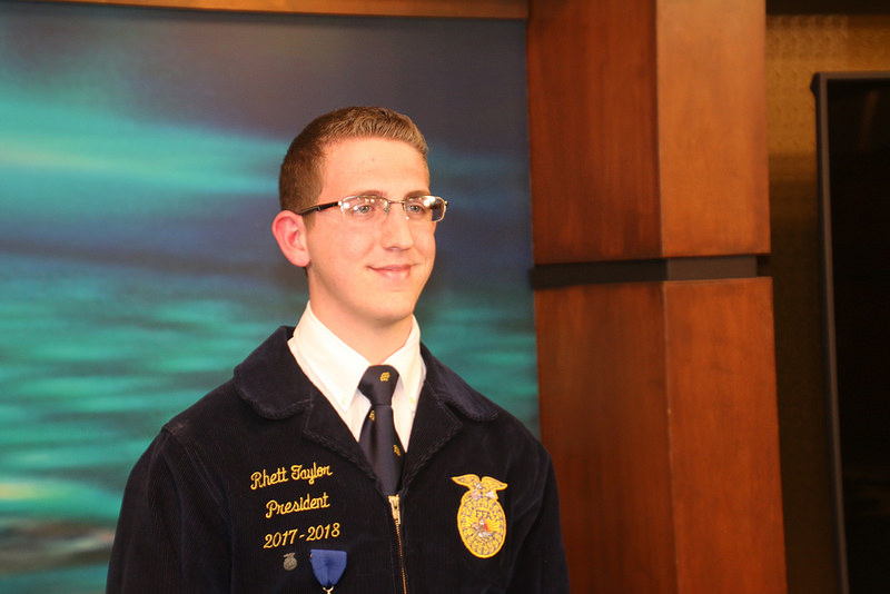 Introducing Your 2018 Star in Ag Production, Rhett Taylor of the Okemah FFA Chapter