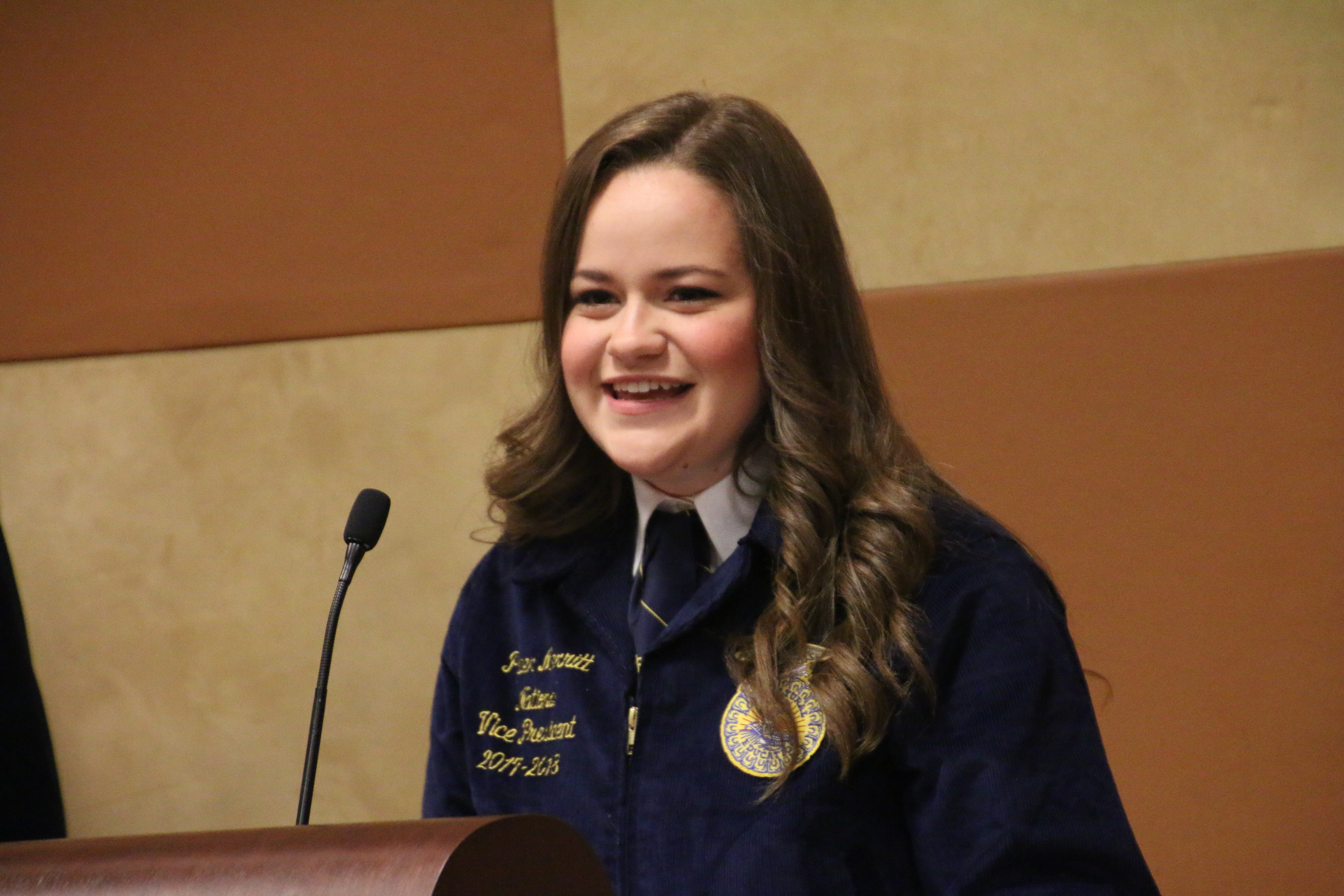 National FFA Officer Piper Merritt of Owasso Shares Some of Her Experiences over Past Six Months