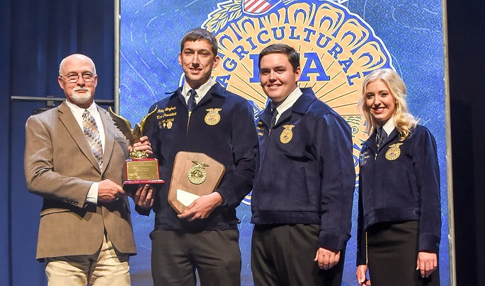 Introducing the 2018 FFA Star in Agriscience Riley Bingham of the Vinita FFA Chapter