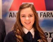 Oklahoma State FFA Speech Winner Emily Garrett of the Kingfisher FFA Chapter Headed to Indy