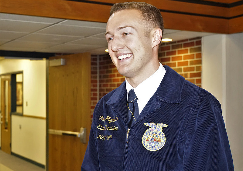 Oklahoma National Officer Candidate Ridge Hughbanks on the Road to the National FFA Convention