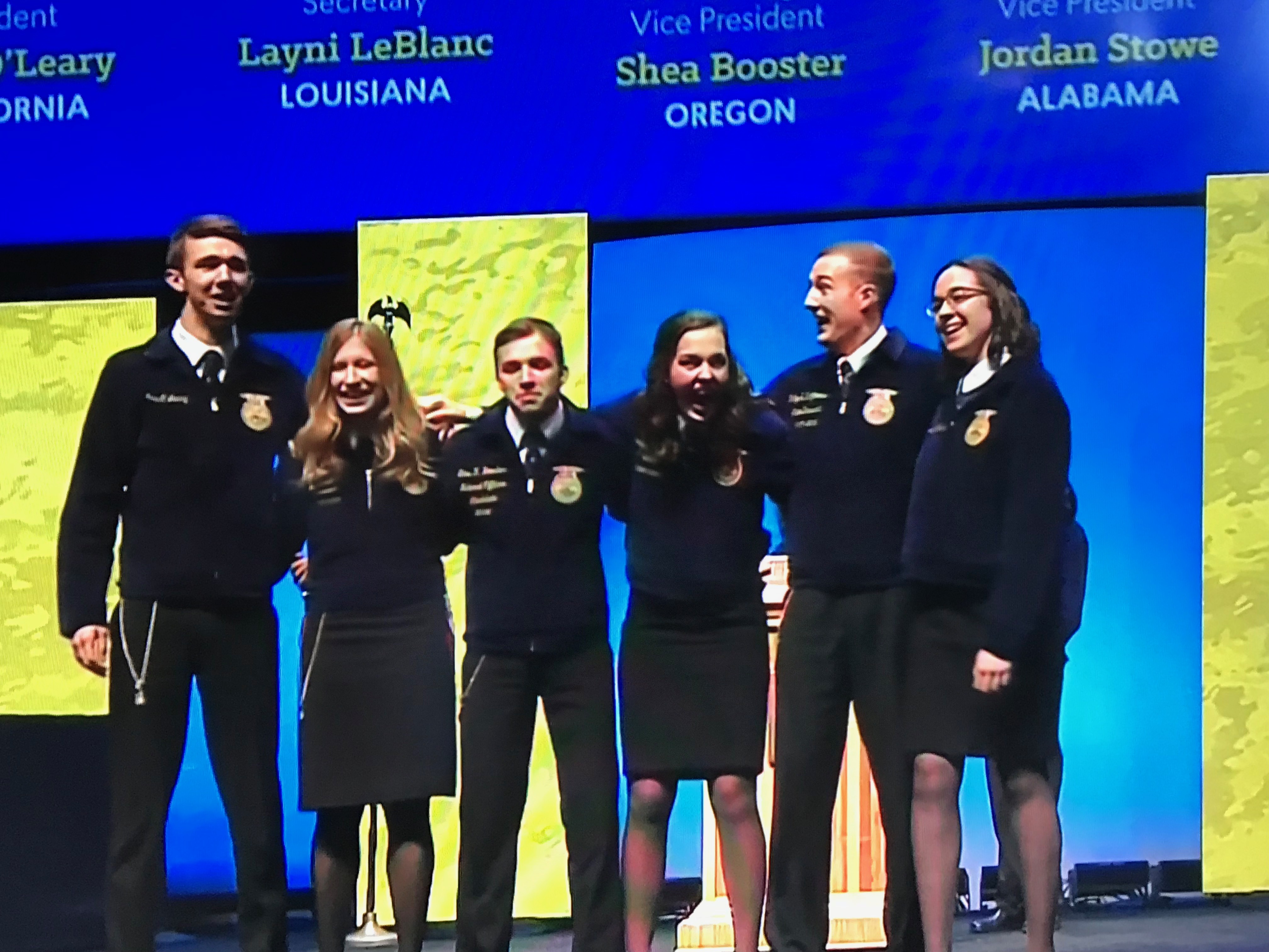 Ridge Hughbanks Named to the 2018-19 National Officer Team of the FFA