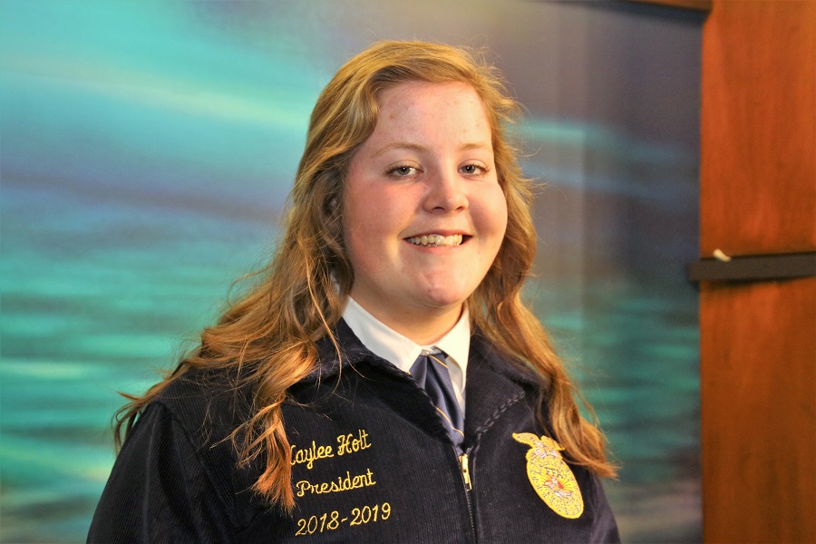 Introducing Kaylee Holt of the Shattuck FFA, Your 2019 Northwest Area Star in Ag Placement