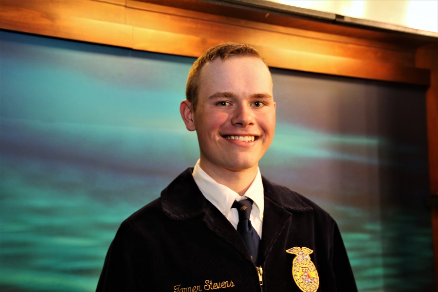 Introducing Tanner Stevens of the Yukon FFA, Your 2019 South West Area Star in Agriscience