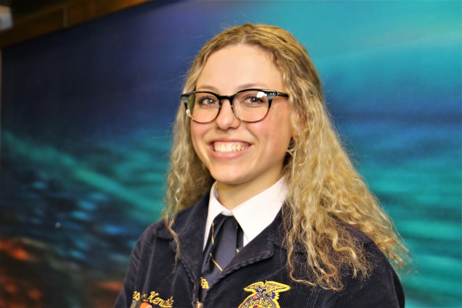 Check out Jessica Kenville of Edmond FFA Chapter, Your 2019 Central Area Star in Agriscience
