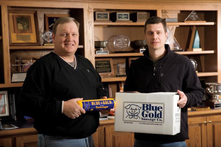 OK FFA Foundation's Chapter Trust Fund Tips $1 Million Mark With Help From Blue & Gold Sausage