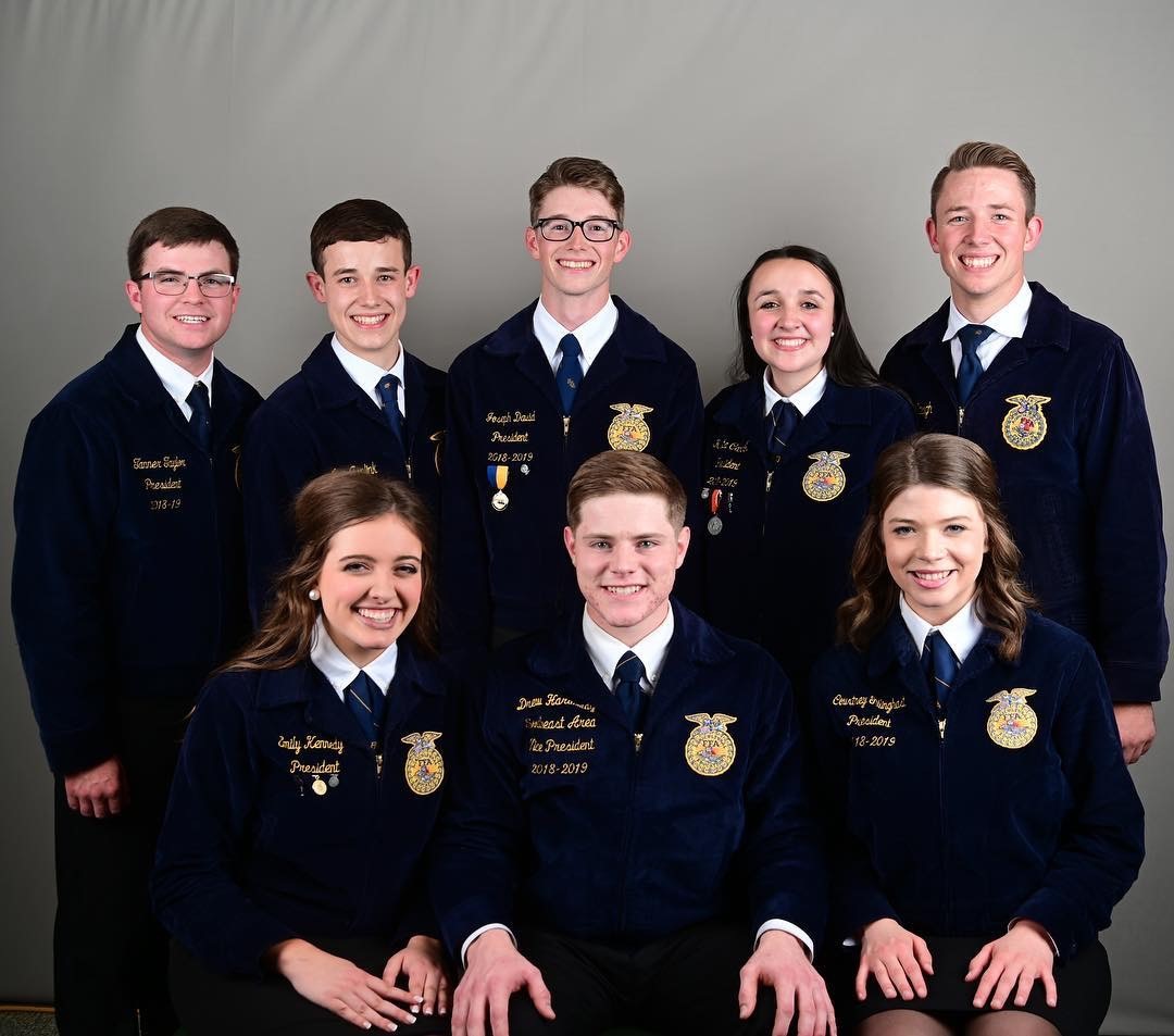 Oklahoma FFA Members Elect New Officers- Including Drew Hardaway of Battiest FFA to Serve as State President