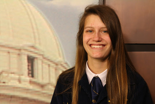 Nicole Stevens of Yukon FFA Named American Star in Agriscience at 2020 National FFA Convention