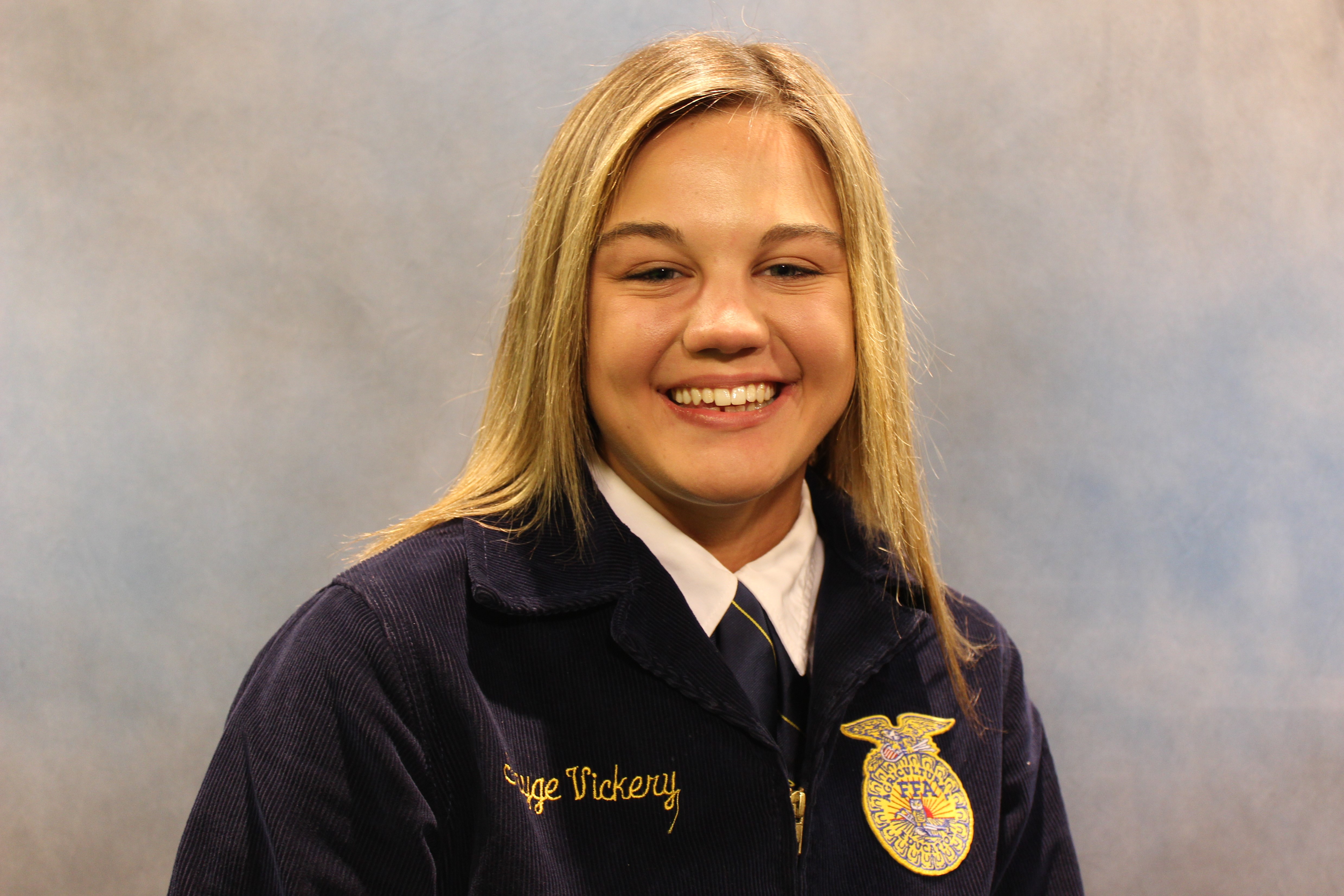 Introducing Sayge Vickrey of the Adair FFA Chapter, Your 2021 Northeast Area Star in Ag Placement 