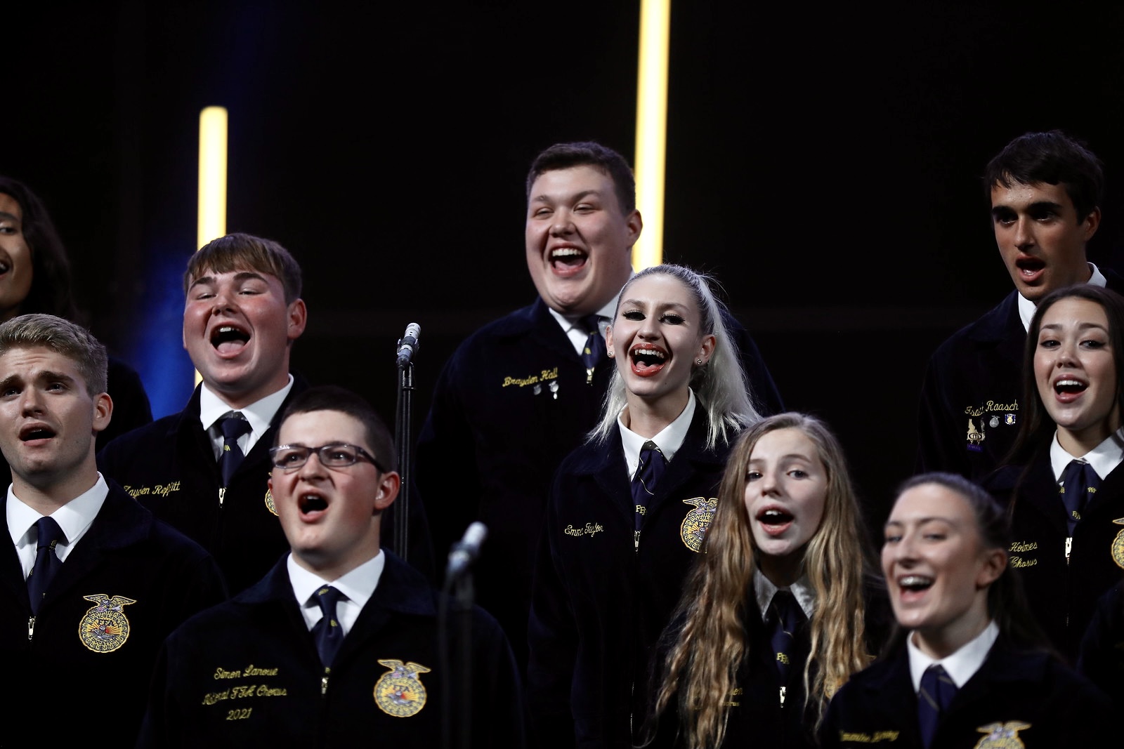 Oklahoma FFA Members Entertain and Inspire at the 94th National FFA Convention