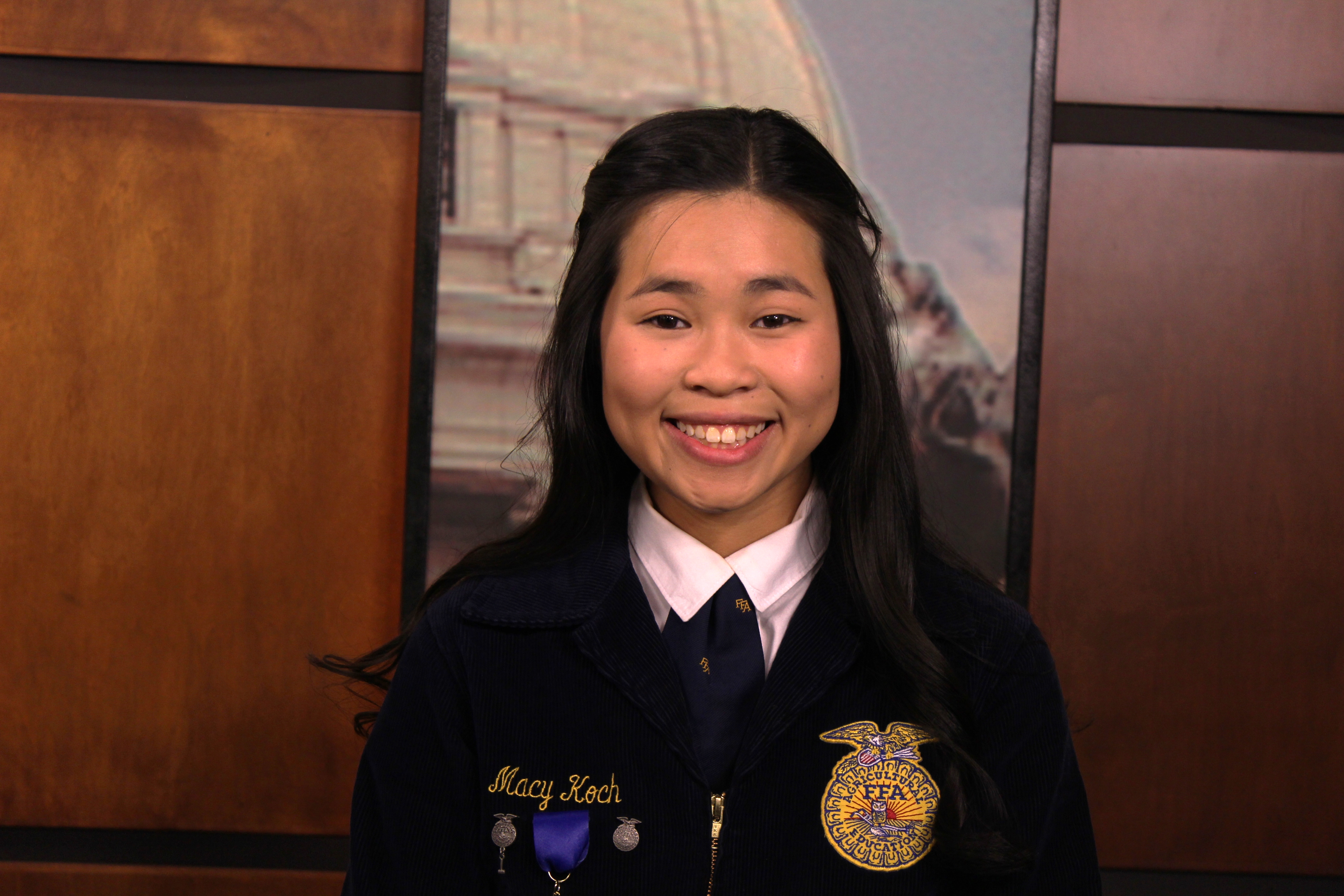 Introducing Macy Koch of the Perry FFA Chapter, Your 2022 Northwest Area Star in Agricultural Placement