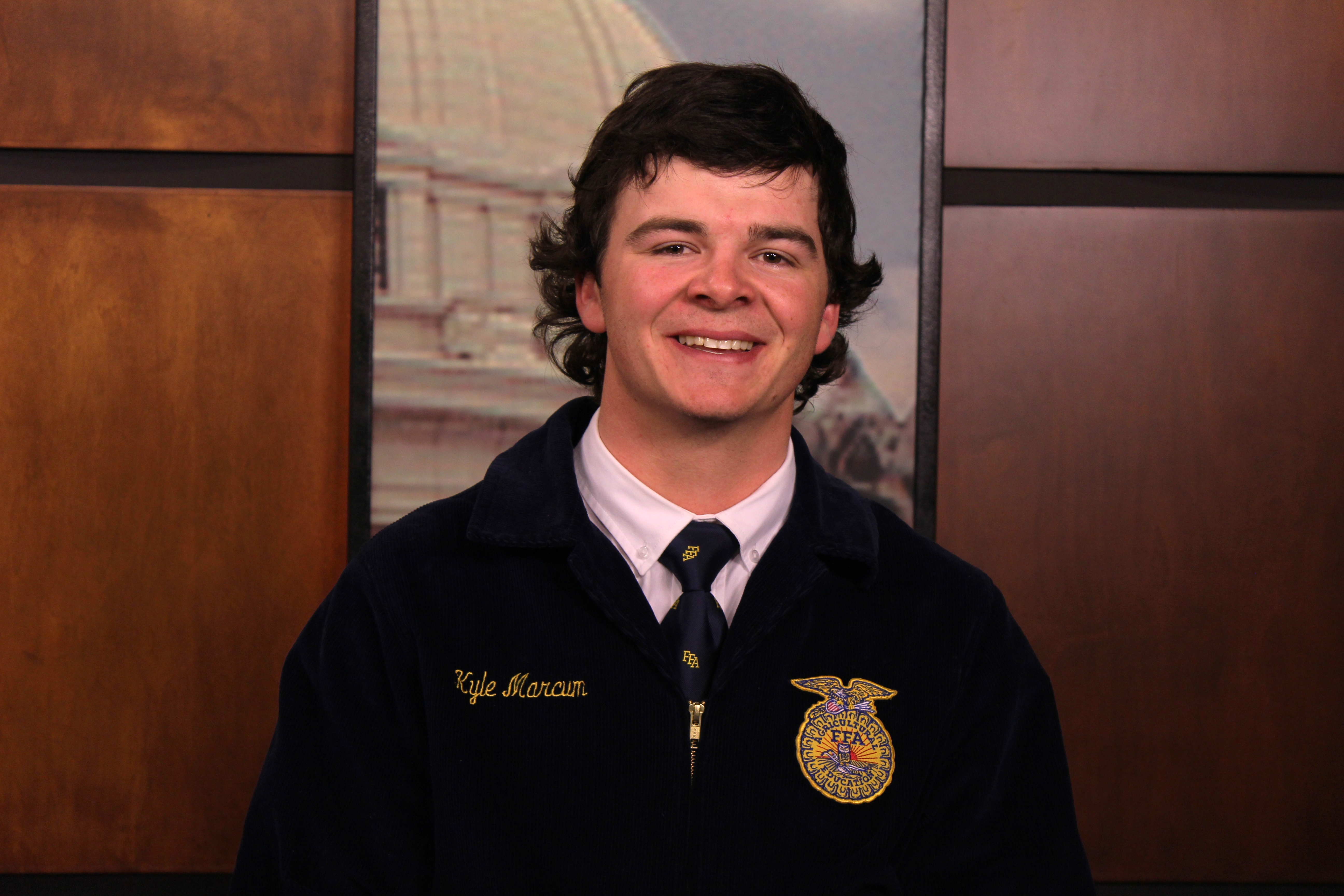 Introducing Kyle Marcum of the Lindsay FFA Chapter, Your 2022 Central Area Star in Agricultural Placement
