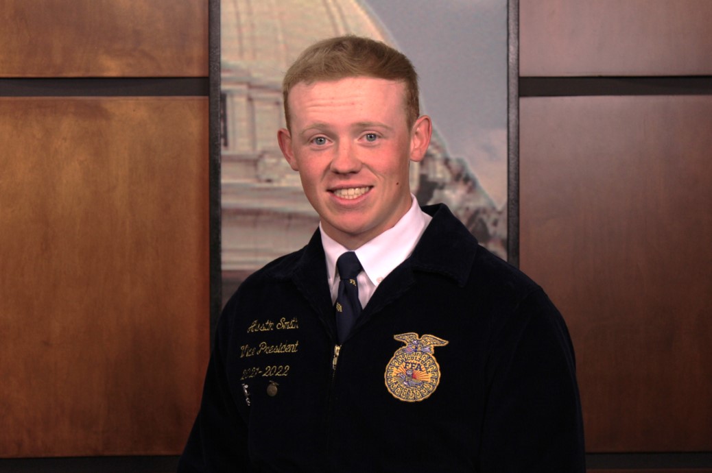 Your 2022 Oklahoma FFA Star in Ag Placement- Austin Smith of the Hydro Eakly FFA