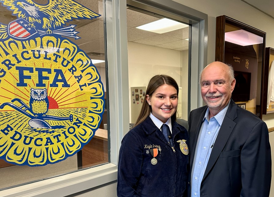 Kayla Poling of the Silo FFA Chapter Prepared to Represent Oklahoma at the 2022 National FFA Convention Next Week
