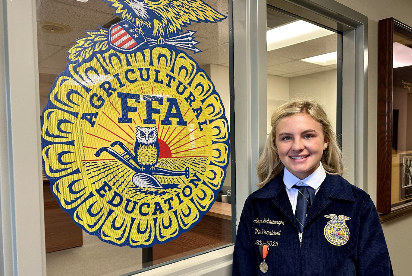 Addyson Schneberger Representing Oklahoma in the National FFA Creed Contest this Week