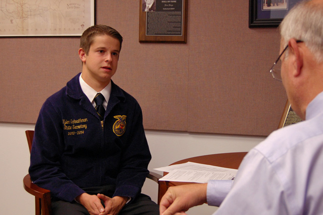 Oklahoma FFA Speech Contestant Hopes to Help Public Become More 'Ag Literate'