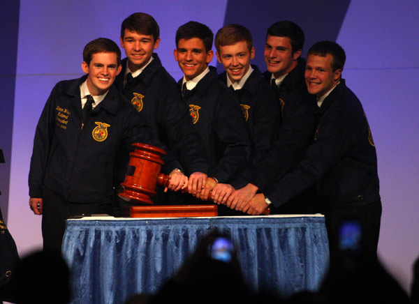 OSU Ag Leadership Student Among the Six New National Officers of the FFA