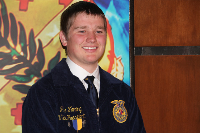 Oklahoma FFA Honors Laverne's Jake Fanning as Star in Agricultural Production Winner