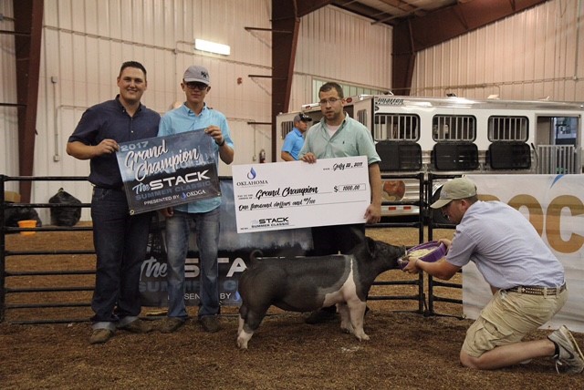 Oklahoma's Oil and Gas Industry's First STACK Summer Classic Pig Show a Well-Attended Success