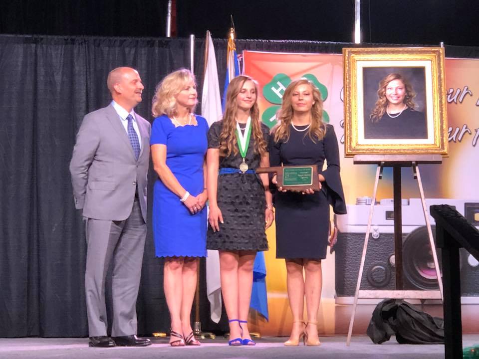 Reagan Stephens of Weatherford Inducted as One of Two 2018 Oklahoma 4-H Hall of Fame Award Honorees 