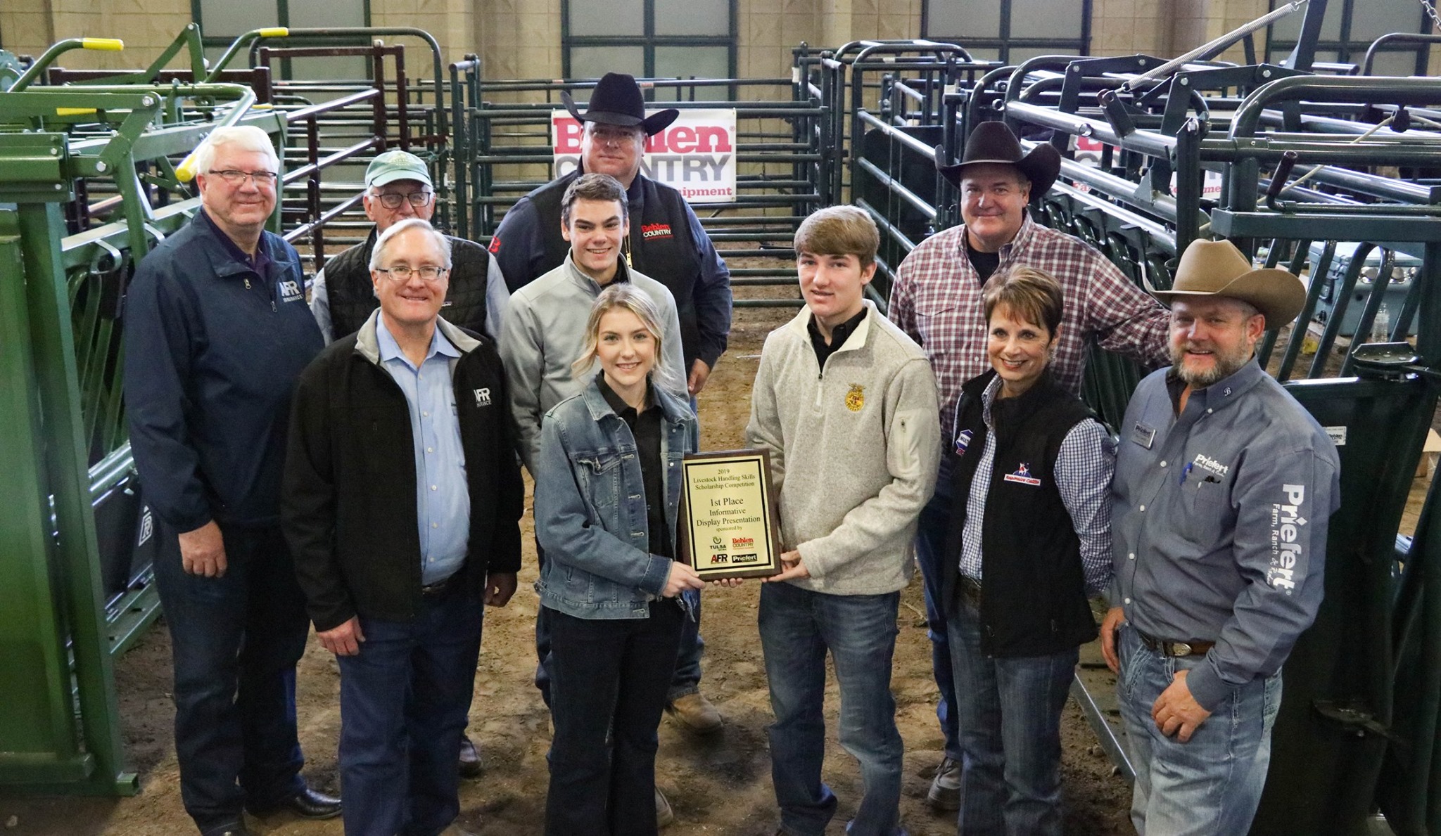 Morrison FFA Tops 2019 Tulsa Farm Show Livestock Handling Contest 