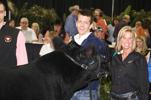 Logan Davis of Newcastle Had the Second Best Steer in 2011- But 2012 Sees Him Grab Grand Championship at OYE