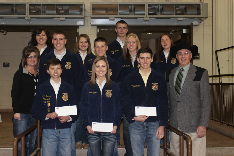 KC Barnes of Porter FFA Tops AFR-OFU Ag Achievement Contest at Oklahoma Youth Expo