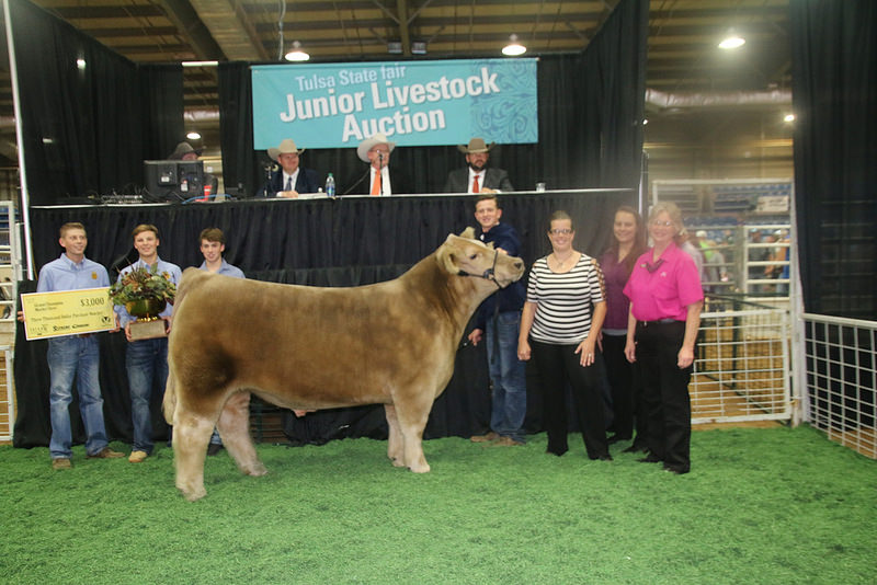 2017 Tulsa State Fair Junior Livestock Auction Showcases 147 4-H and FFA Members Who Made the Sale