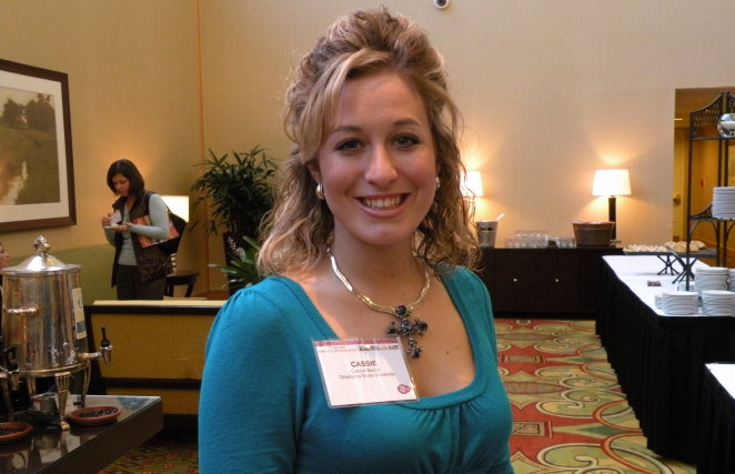 Cassie Bacon of Oklahoma State Earns 2009 International Stockman Fellowship